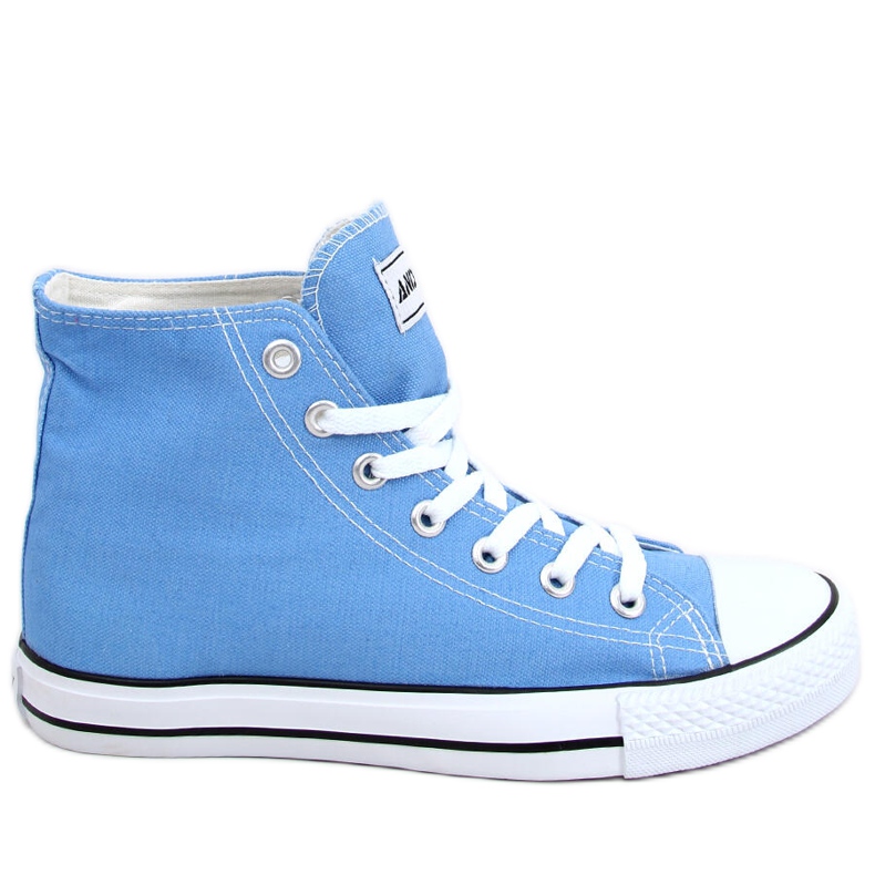 Inga L.BLUE nilkkakorkeat lenkkarit sininen