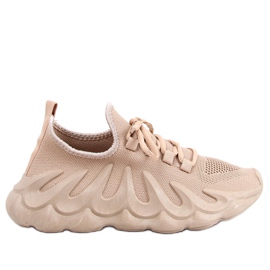 Band Khaki sukkaurheilukengät beige