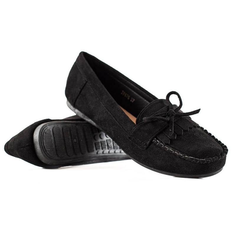 TRENDI Rento Mokkanahka Loafers musta