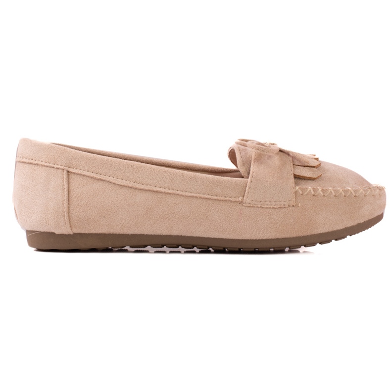 TRENDI Rento Mokkanahka Loafers beige