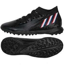 Adidas Predator Edge.3 Tf M GX2628 jalkapallokengät musta musta