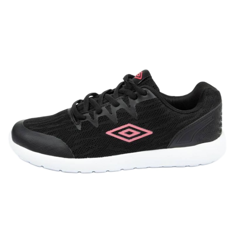 Umbro Black W UMFL0058-BL kengät musta vaaleanpunainen