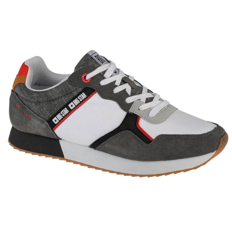 Big Star -kengät M JJ174147 valkoinen harmaa