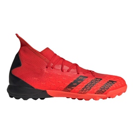 Adidas Predator Freak.3 Tf M FY6311 kengät appelsiinit ja punaiset