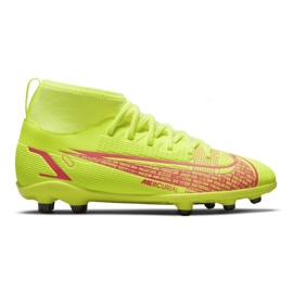 Nike Mercurial Superfly 8 Club Mg Jr CV0790-760 jalkapallokengät vihreä vihreä