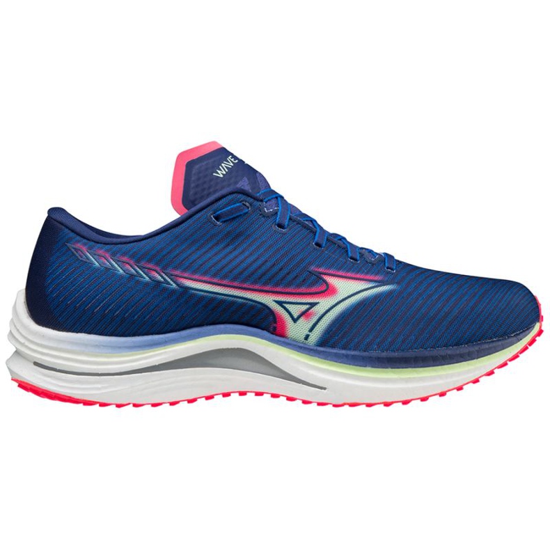 Mizuno Wave Rebellion M J1GC211783 juoksukengät sininen