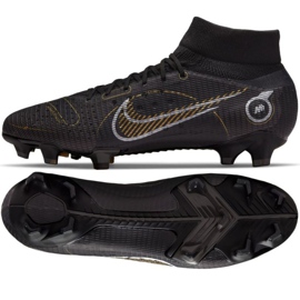 Nike Mercurial Superfly 8 Pro Fg M DJ2848 007 jalkapallokengät musta musta