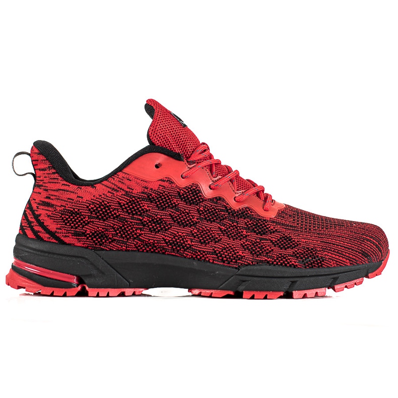 DK miesten kengät musta punainen