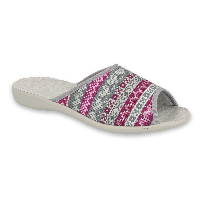 Befado naisten kengät pu 254D133 vaaleanpunainen harmaa