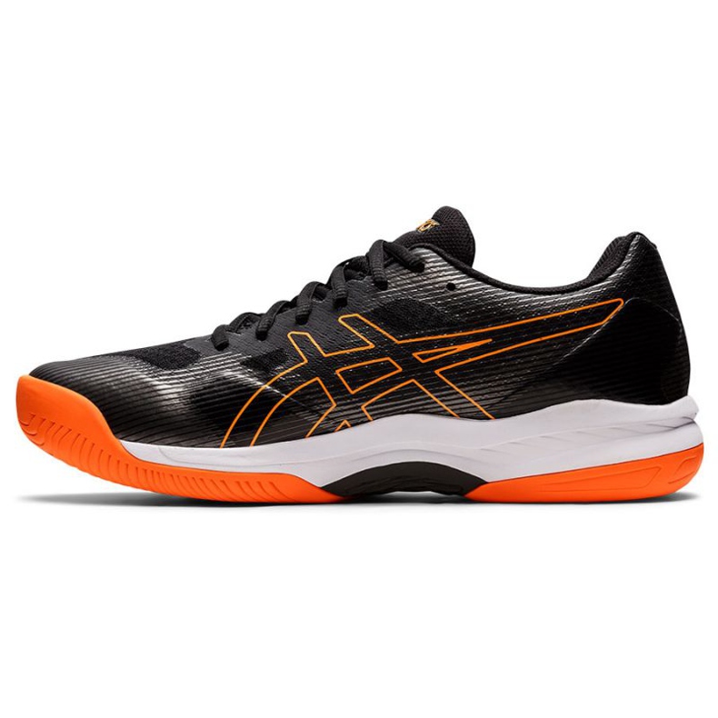 Asics Gel-Court Hunter 2 M 1071A059 003 lentopallokengät monivärinen musta