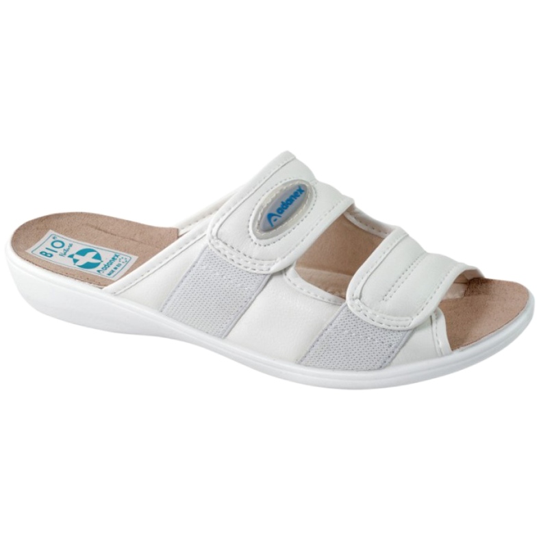 Adanex Diana -tossut BIO Nature 17659 valkoinen