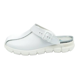Abeba W 57310 lääketieteelliset kengät tukkivat tossut valkoinen