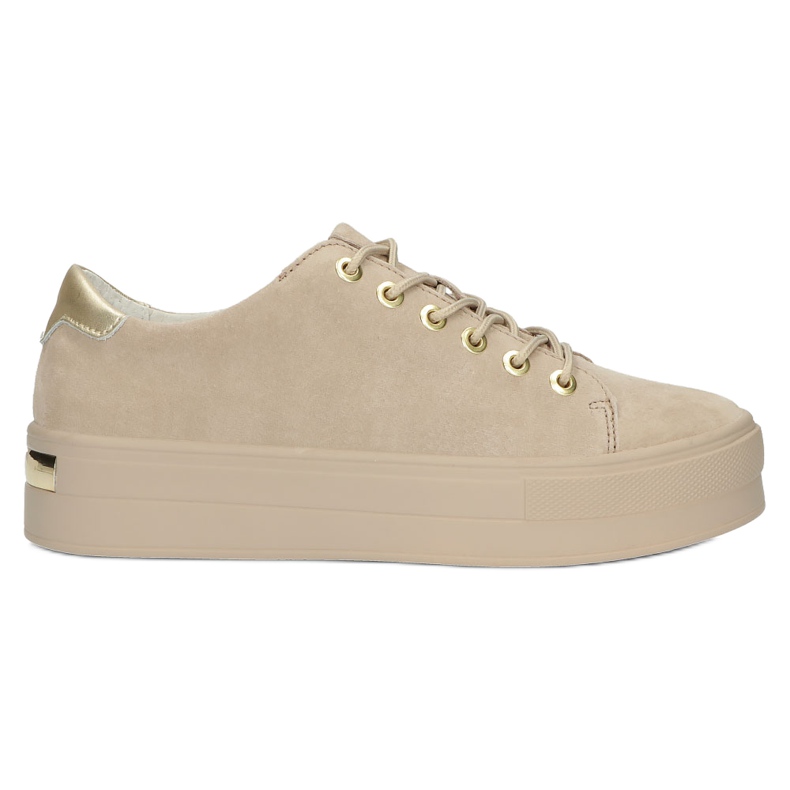 Beige nahka Creepers Filippo DP3533