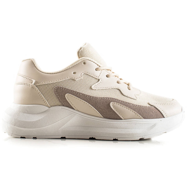 Ideal Shoes Klassiset lenkkarit beige