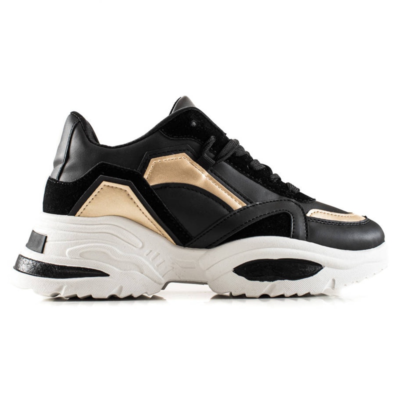 TRENDI Eco -nahka lenkkarit musta