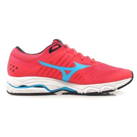 Mizuno Wave Stream 923 W J1GD181923 juoksukengät vaaleanpunainen