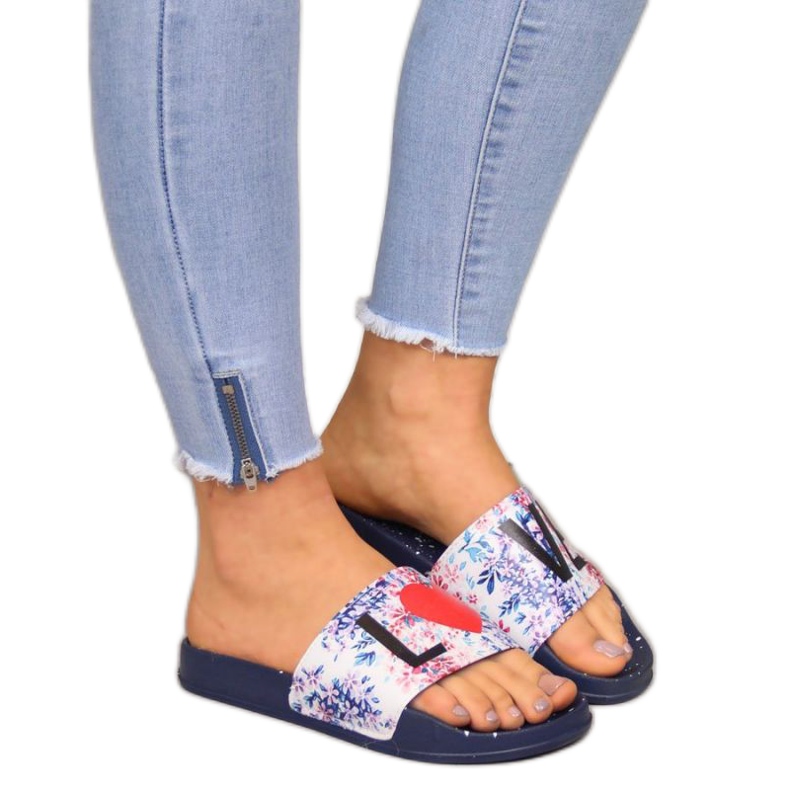 Kumitossut Big Star W INT1148B laivastonsininen monivärinen