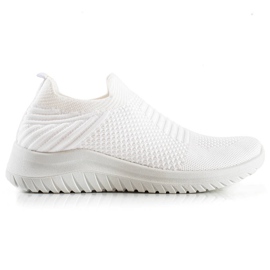 TRENDI Mukavat Slip-On lenkkarit valkoinen