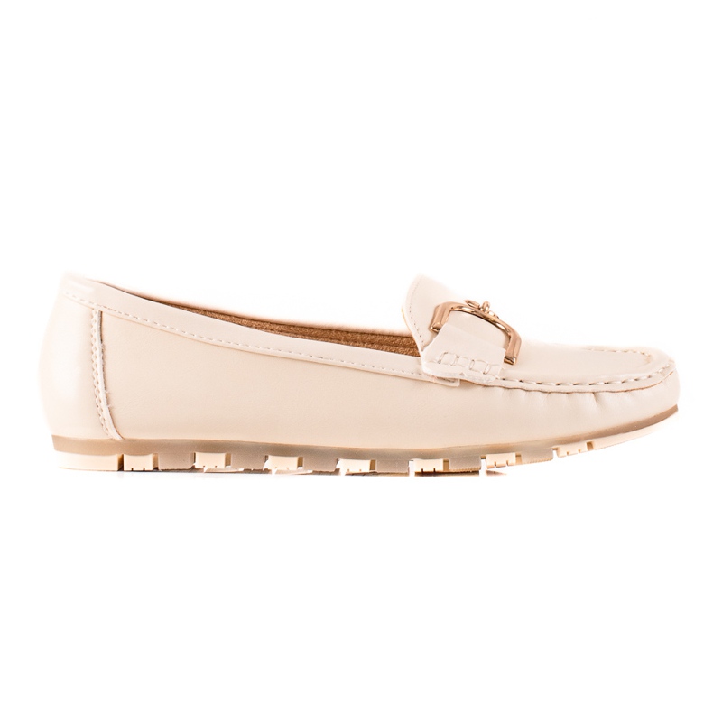 Seastar Beige Loaferit Eco -nahkaa