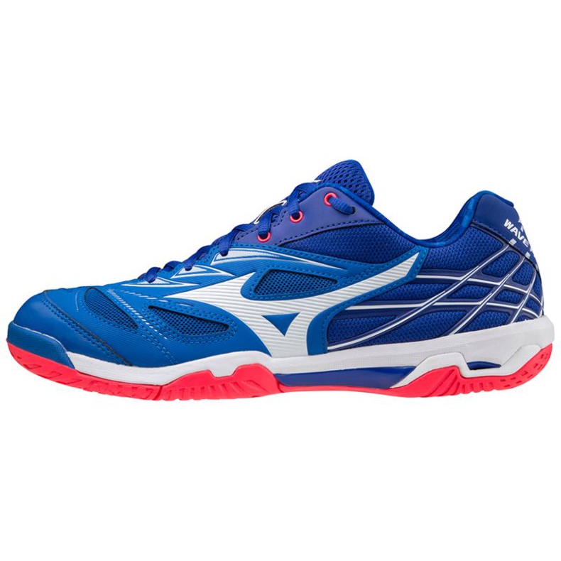 Sisäkengät Mizuno Wave Fang Nx M 71GA205022 valkoinen sininen