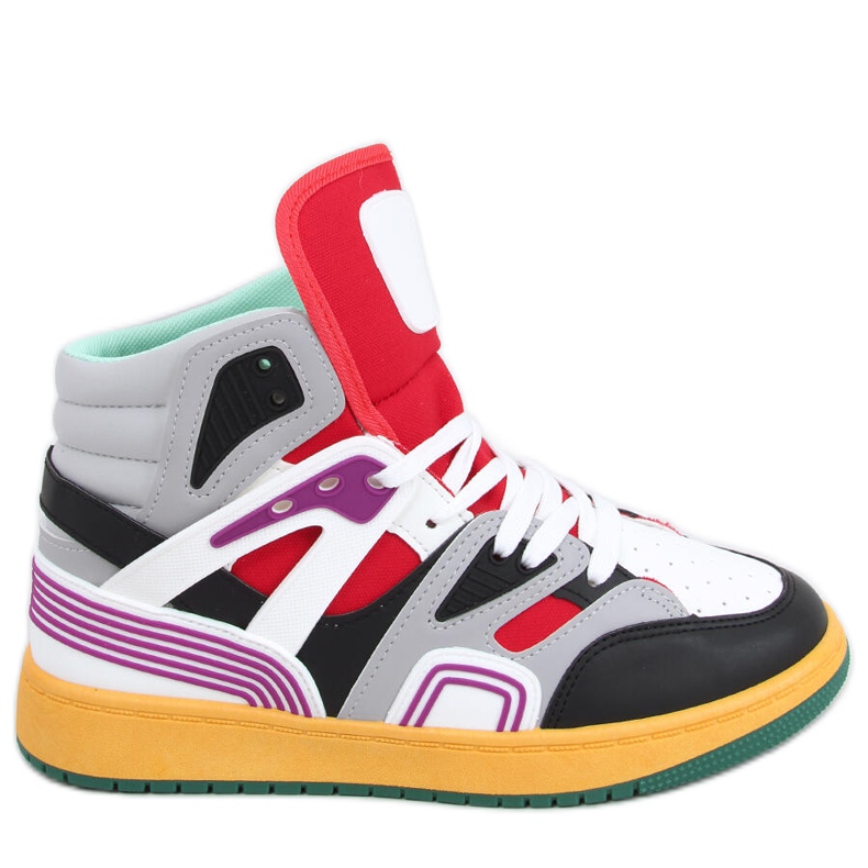 Pall Grey Green korkeat lenkkarit valkoinen musta punainen monivärinen