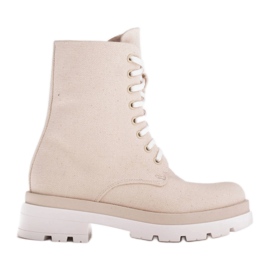 Marco Shoes Puuvillajousitossut 2090B-1265-4 beige