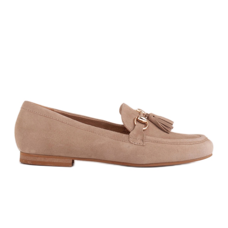 Marco Shoes Nahkaiset hapsut 2199P-047-1 beige