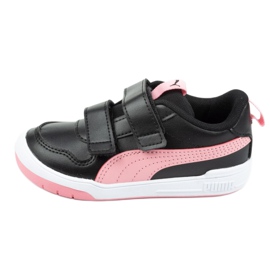 Puma Multiflex Jr 380741 05 musta vaaleanpunainen