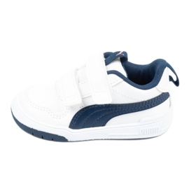 Puma Multiflex Jr 380741 07 valkoinen tummansininen