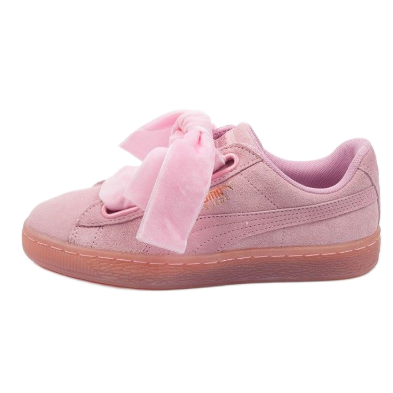 Puma Basket Heart Patent W 363229 02 vaaleanpunainen
