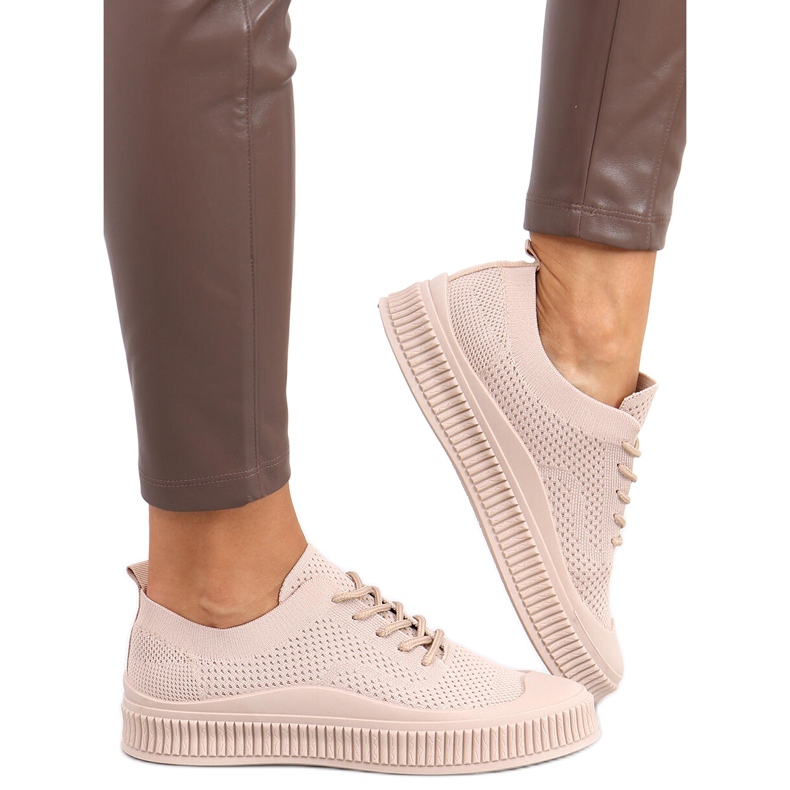 Naisten Posten Khaki -lenkkarit beige