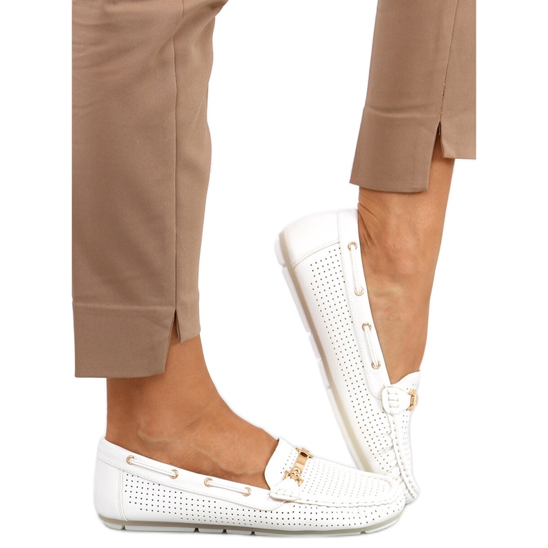 Naisten housut Wong White valkoinen