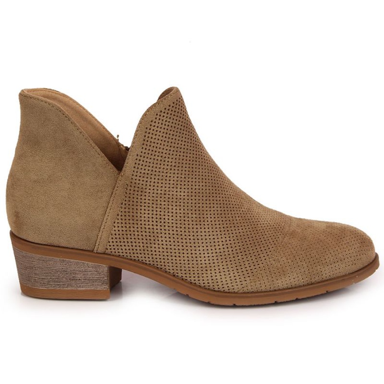 Harjakattoiset saappaat Filippo W PAW319B beige