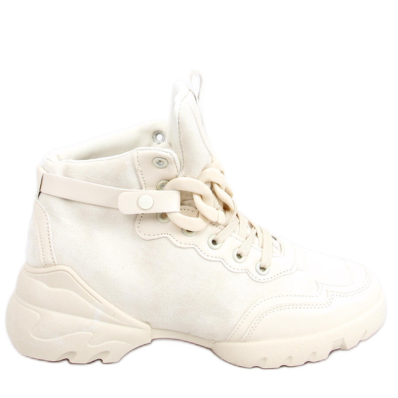 Tennarit, joissa irrotettava ketju Peri Beige