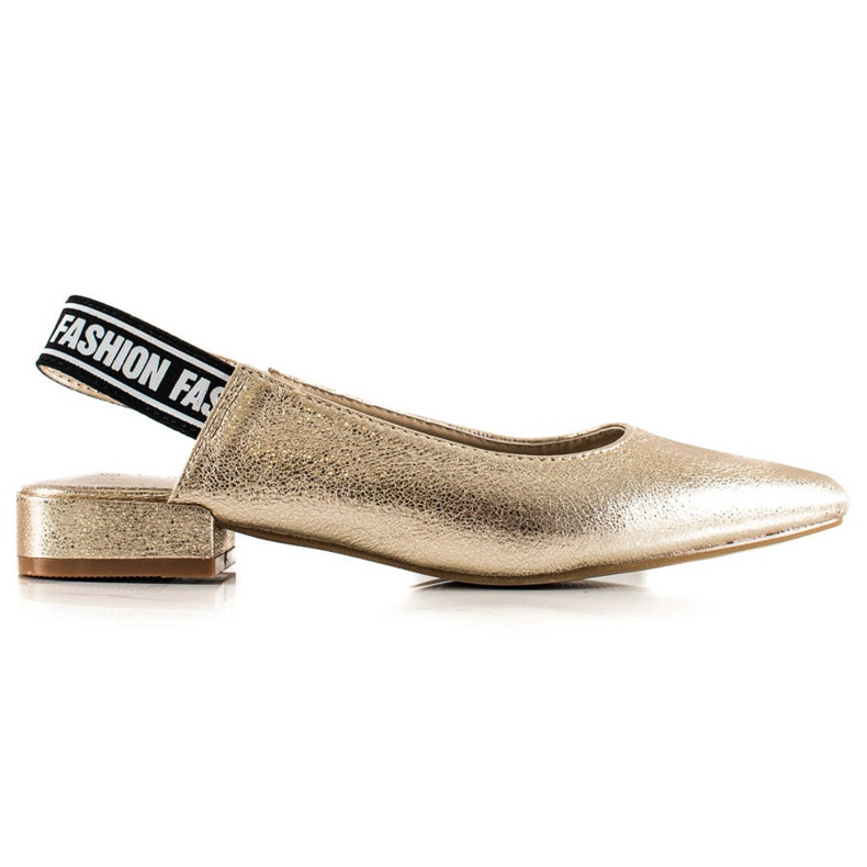 Goodin Avokkaat korotetut pumput kultainen