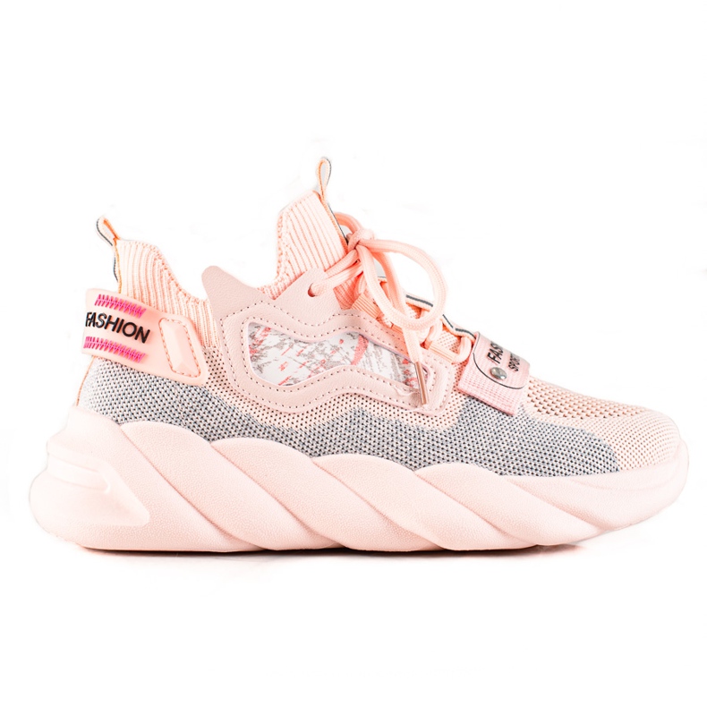 Weide Mukavat muotikengät vaaleanpunainen