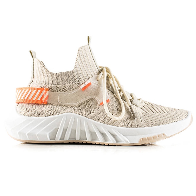 Weide Muodikkaat tekstiililenkkarit beige