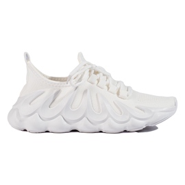 TRENDI Valkoiset muoti lenkkarit valkoinen