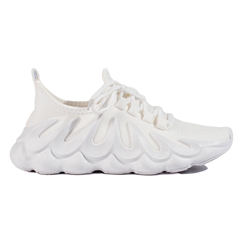 TRENDI Valkoiset muoti lenkkarit valkoinen