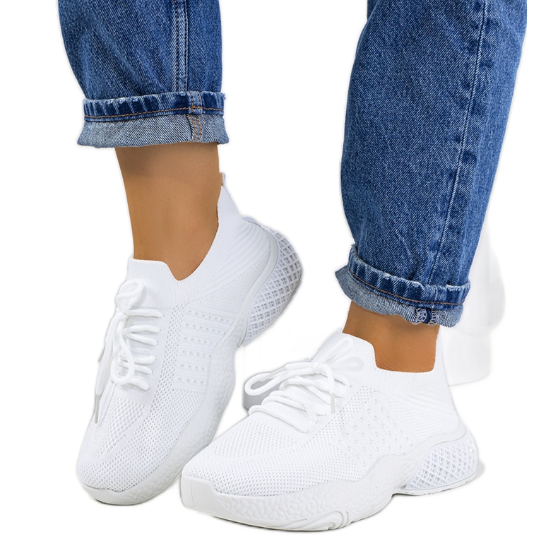 Donatil valkoiset urheilulenkkarit valkoinen