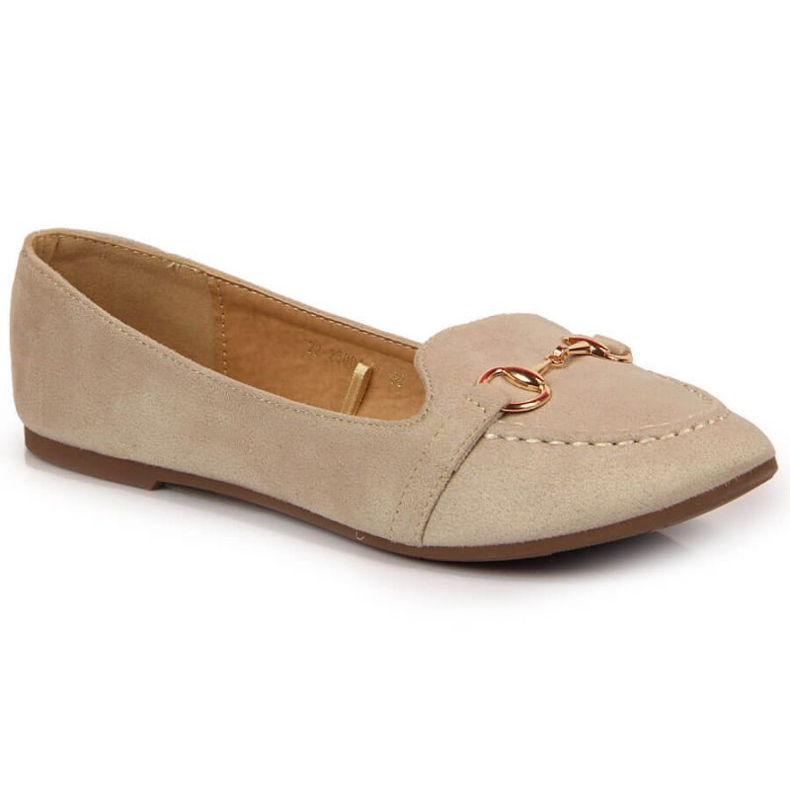 Loaferit koristeilla Potocki W WOL59B beige