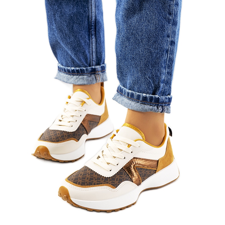 Naisten ruskeat Isham-lenkkarit beige