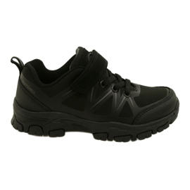 American Club American Softshell -urheilukengät tarranauhoille WT94/22 MUSTA