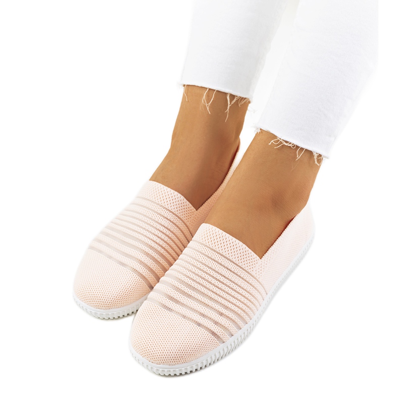 Royse pinkit harjakattoiset lenkkarit vaaleanpunainen