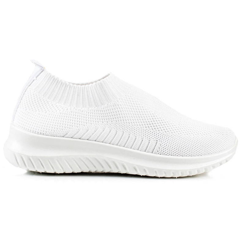TRENDI Mukavat Slip-On-kengät valkoinen