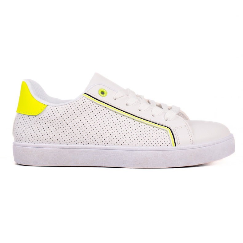 TRENDI Vapaa-ajan kengät, joissa on neoninen sisäosa valkoinen