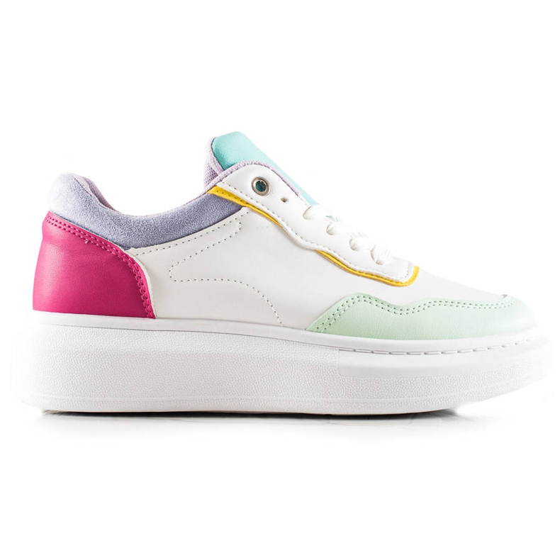 BUONAROTTI Muodikkaat urheilukengät tennarit valkoinen monivärinen