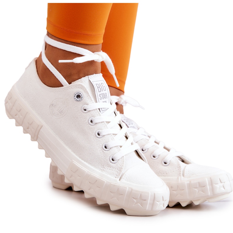 Naisten tennarit Big Star JJ274509 Valkoinen