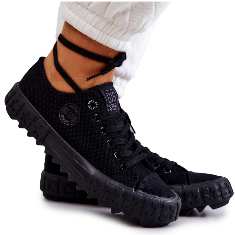 Naisten tennarit Big Star JJ274510 mustat