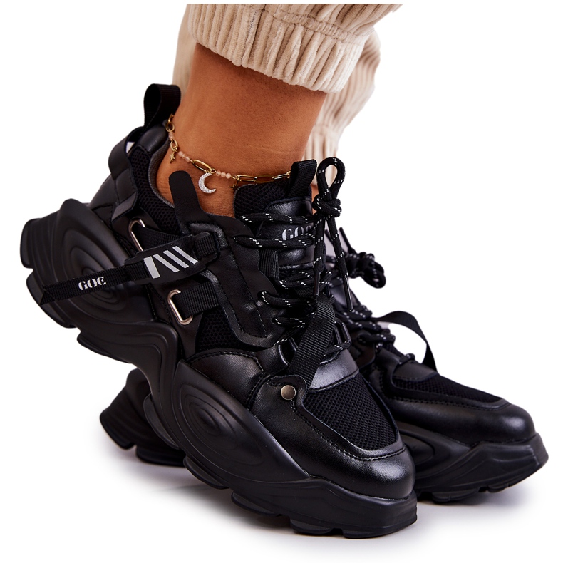 Urheilukengät Tennarit GOE JJ2N4083 Musta